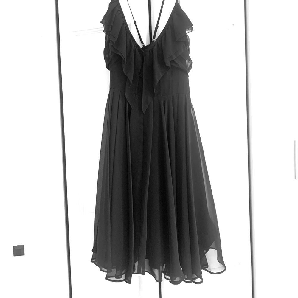 Guess Size 2 Ruffle front dress